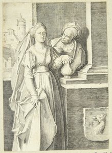 Das ungleiche Paar von Hendrick Goltzius