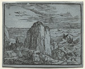 Vier kleine Landschaften: Nr. 4, Klippe am Meer