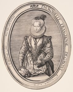 Françoise van Egmond von Hendrick Goltzius