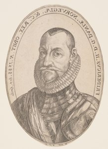 Friedrich II., König von Dänemark und Norwegen von Hendrick Goltzius