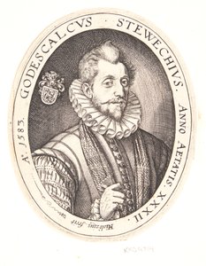 Godescalcus Stewechius von Hendrick Goltzius