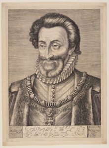 Heinrich IV. von Frankreich von Hendrick Goltzius