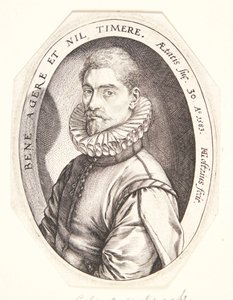 Hieronymus Scholiers von Hendrick Goltzius
