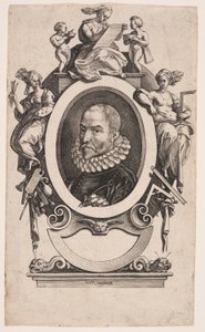 Johannes Stradanus von Hendrick Goltzius