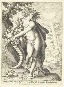 Erde (Terra) von Hendrick Goltzius