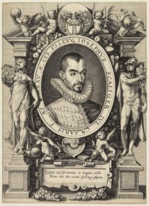 Josephus Justus Scaliger von Hendrick Goltzius