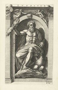 Jupiter von Hendrick Goltzius