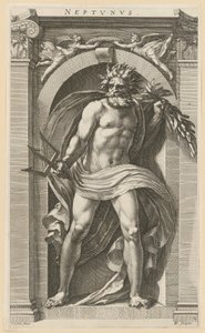 Neptun, Blatt 2 der Folge "Acht antike Gottheiten"