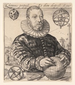 Nicolaus Petri van Deventer von Hendrick Goltzius