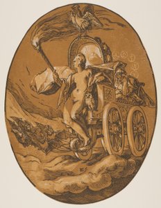 Nox, aus Die Gottheiten von Hendrick Goltzius