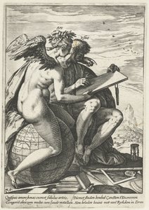 Übung und Kunst von Hendrick Goltzius