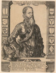 Porträt von Henricus Rantzovius [Heinrich von Rantzau] von Hendrick Goltzius