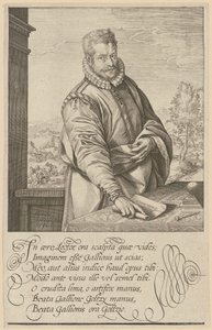 Porträt von Philips Galle von Hendrick Goltzius