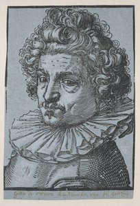 Porträt von Gillis van Breen von Hendrick Goltzius