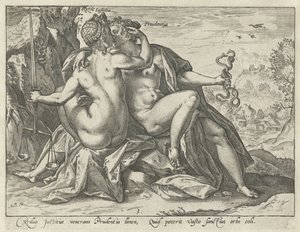 Gerechtigkeit und Vorsicht (Justitia / Prudentia)