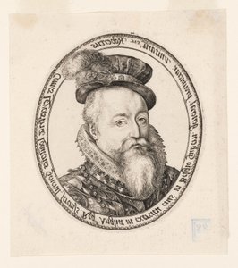 Robert Dudley, Earl of Leicester von Hendrick Goltzius