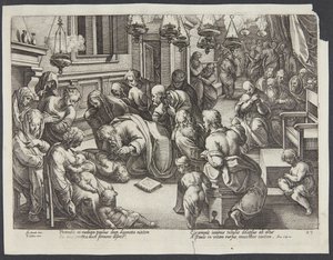 St. Paulus erweckt Eutychus
