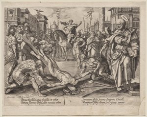 St. Petrus von Hendrick Goltzius