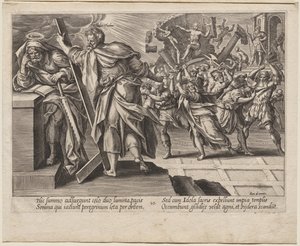 Sts. Judas Thaddäus und Simon der Zelot von Hendrick Goltzius