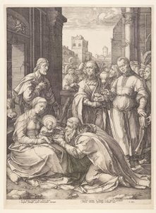 Die Anbetung der Könige, aus Die Geburt und das frühe Leben Christi