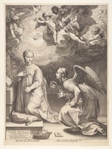 Die Verkündigung, aus Die Geburt und das frühe Leben Christi