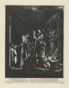 Verspottung der Ceres von Hendrick Goudt