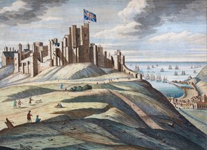 Dover Castle im frühen 18. Jahrhundert von Hendrick Hulsberg