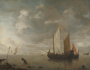Ruhige See von Hendrick Jacobsz. Dubbels
