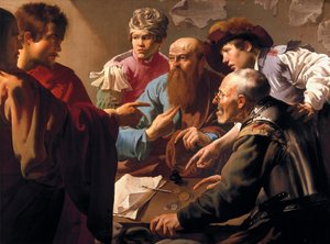 Die Berufung des Heiligen Matthäus von Hendrick Jansz Terbrugghen