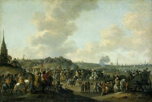 Die Abreise von Karl II. von England aus Scheveningen, 2. Juni 1660 von Hendrick de Meijer