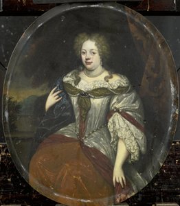 Porträt von Frouck, Baronin von Aylva, Ehefrau von Hans Willem van Aylva nach 1658