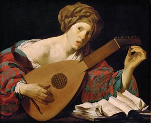 Der Lautenspieler von Hendrick ter Brugghen