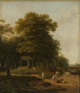 Gelder Landschaft von Hendrick van de Sande Bakhuyzen