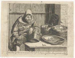 Fischverkäufer von Hendrik Bary