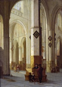 Innenraum der Kirche St. Bavo, Haarlem