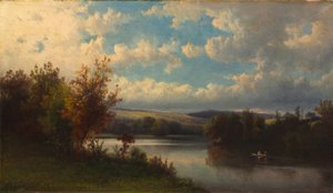 Landschaft bei Granby, Connecticut, ca. 1870