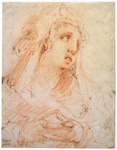 Eine junge Frau Maria Magdalena, spätes 16. oder frühes 17. Jahrhundert von Hendrik Goltzius