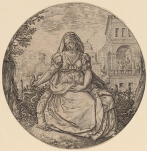 Allegorie der Klugheit von Hendrik Goltzius