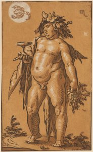 Bacchus von Hendrik Goltzius