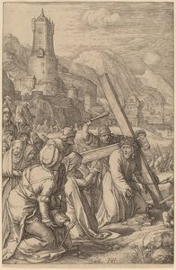 Christus trägt das Kreuz