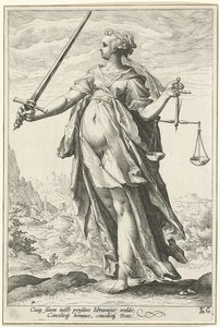 Fairness Gerechtigkeit von Hendrik Goltzius