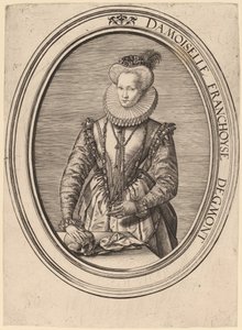 Françoise van Egmond von Hendrik Goltzius