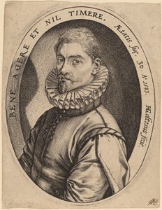Hieronymus Scholiers von Hendrik Goltzius