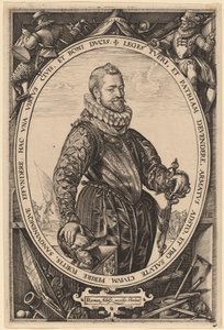 Jacques de la Faille von Hendrik Goltzius