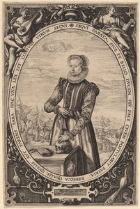 Josina Hamels von Hendrik Goltzius