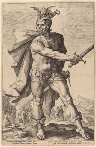 Mucius Scaevola von Hendrik Goltzius