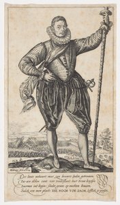 Pikenier, nach rechts gewandt, 1583