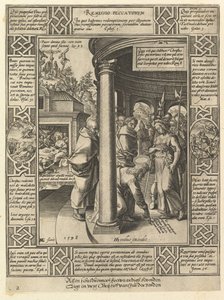 Remissio Peccatorum, aus den Allegorien zum christlichen Glaubensbekenntnis, 1598 von Hendrik Goltzius