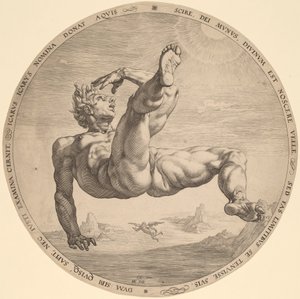 Ikarus von Hendrik Goltzius, after Cornelis Cornelisz van Haarlem