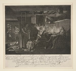 Jupiter und Merkur im Haus von Philemon und Baucis